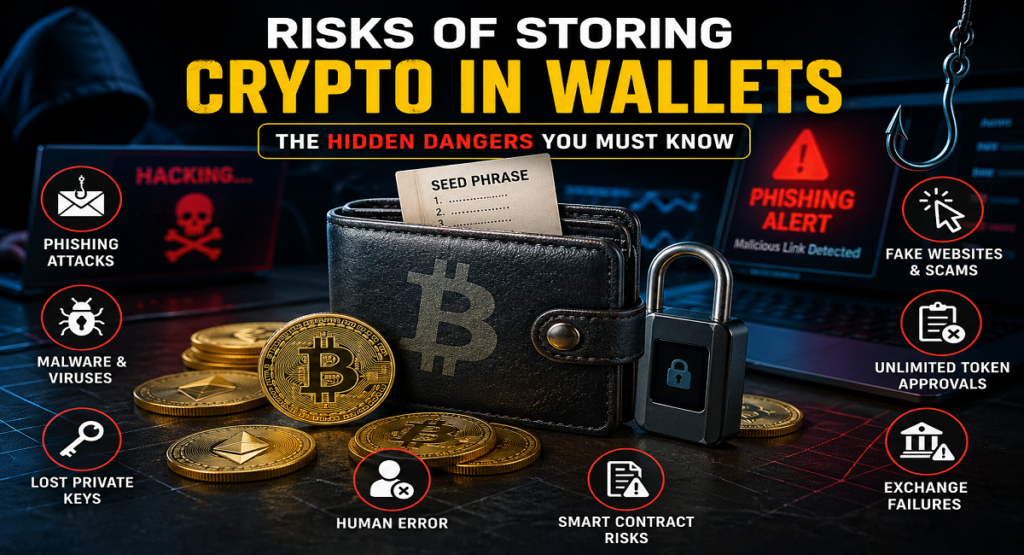 Risks of Storing Crypto in Wallets