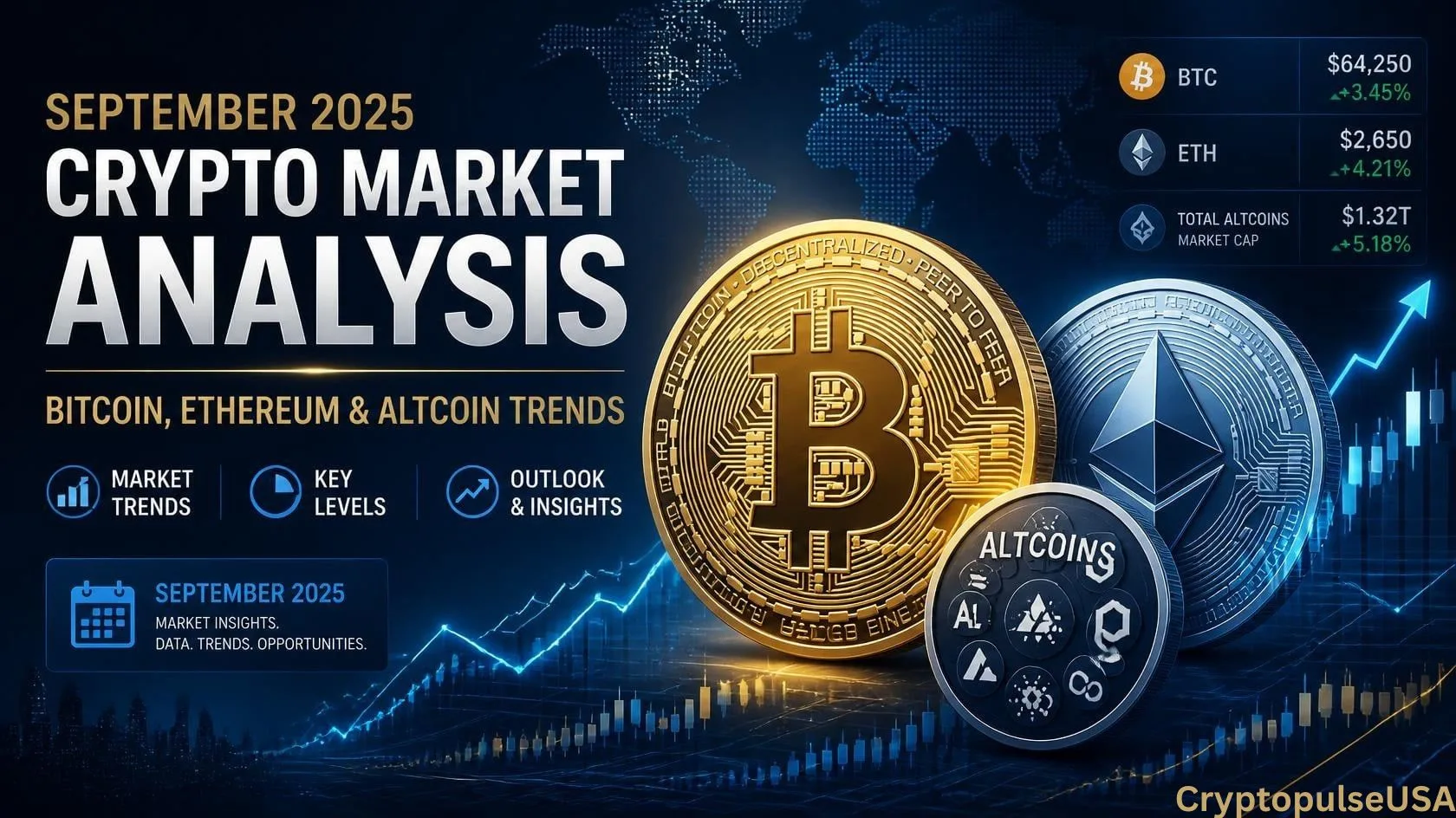 Crypto Market Analysis September 2025: Bitcoin, Ethereum & Altcoin Trends