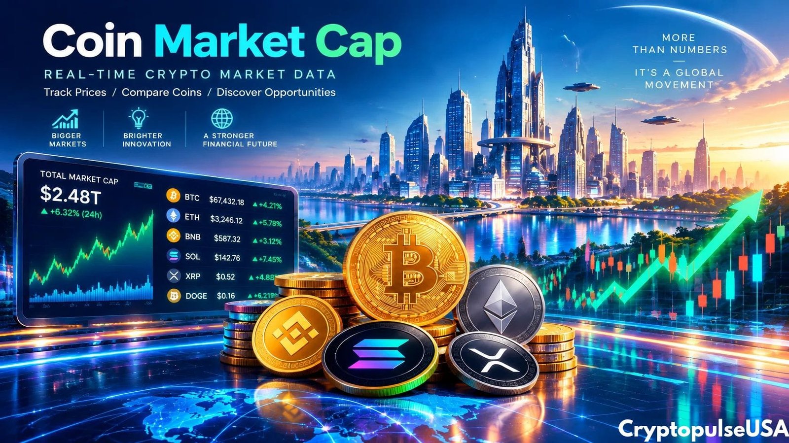 Coin Market Cap Explained: Formula, Rankings & Risks